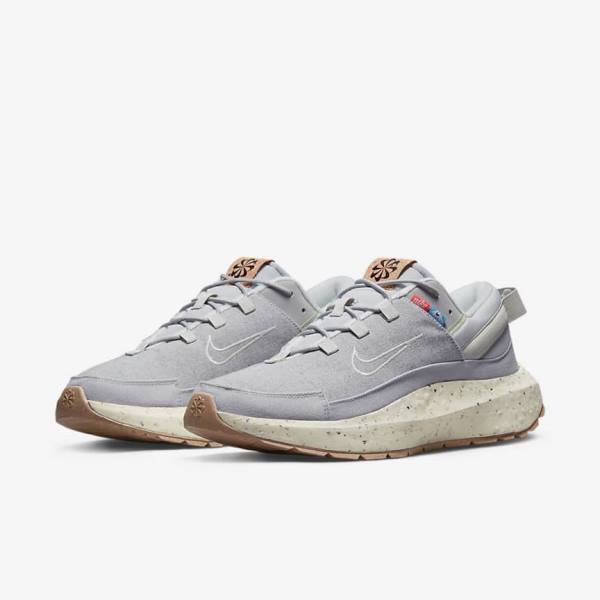 Nike Crater Remixa Men's Sneakers Grey / Brown | NK984FMS