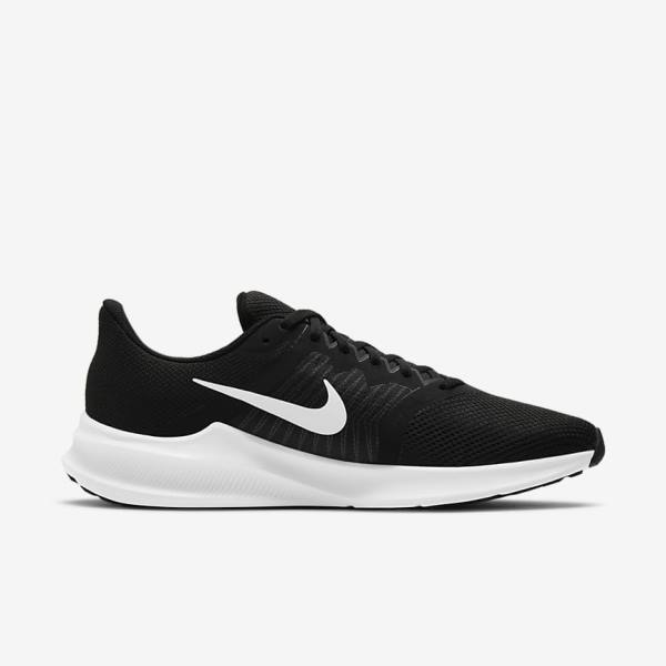 Nike Downshifter 11 Road Men's Running Shoes Black / Dark Grey / White | NK025PUE