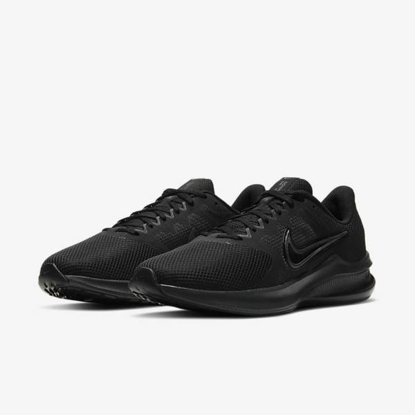 Nike Downshifter 11 Road Men's Running Shoes Black / Light Grey / Dark Grey | NK530JNQ