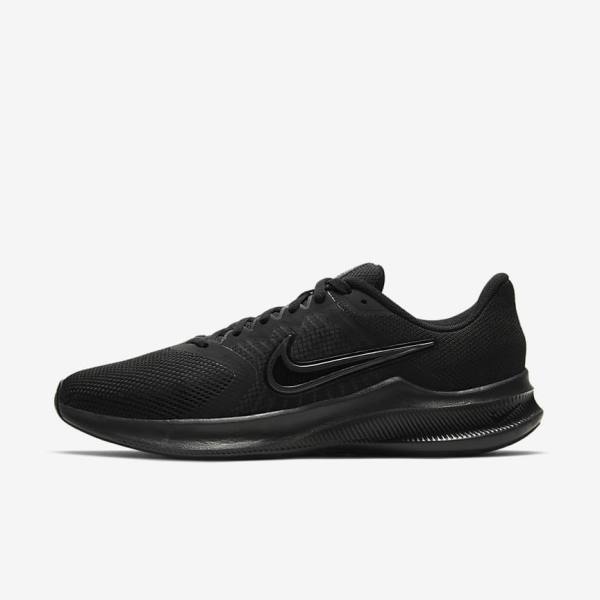 Nike Downshifter 11 Road Men\'s Running Shoes Black / Light Grey / Dark Grey | NK530JNQ