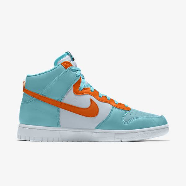 Nike Dunk High By You Custom Women's Sneakers Multicolor | NK103RUJ