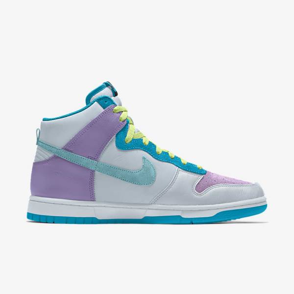 Nike Dunk High By You Custom Women's Sneakers Multicolor | NK890AEO