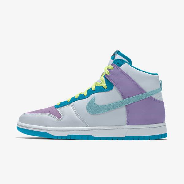 Nike Dunk High By You Custom Women\'s Sneakers Multicolor | NK890AEO