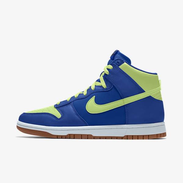 Nike Dunk High By You Custom Women\'s Sneakers Multicolor | NK928TWQ