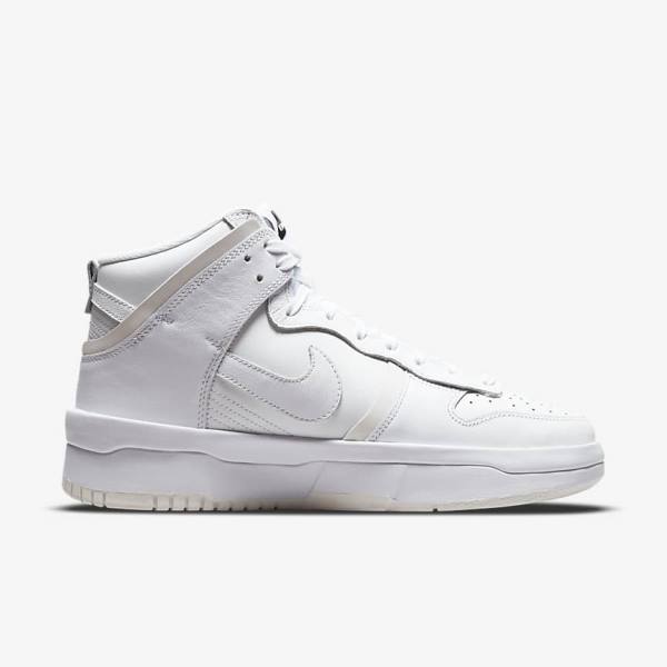 Nike Dunk High Up Women's Sneakers White / Black / White | NK084EVD