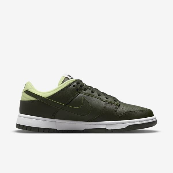 Nike Dunk Low LX Women's Sneakers Olive / Green | NK079SJC