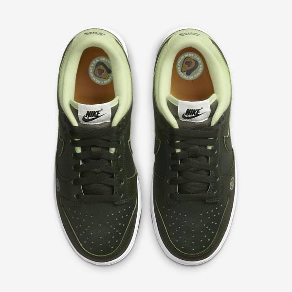 Nike Dunk Low LX Women's Sneakers Olive / Green | NK079SJC