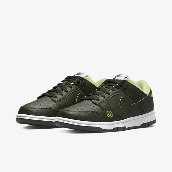 Nike Dunk Low LX Women's Sneakers Olive / Green | NK079SJC