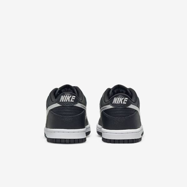 Nike Dunk Low Older Kids' Sneakers Black / Grey / White | NK529CGT