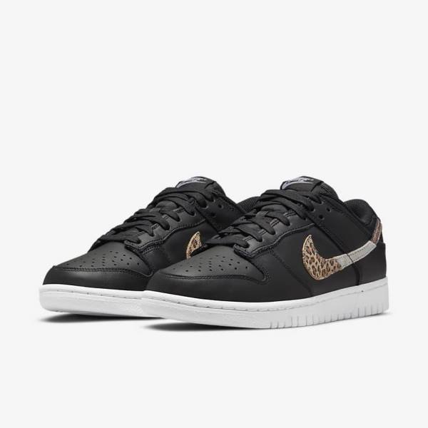 Nike Dunk Low SE Women's Sneakers Black / Multicolor | NK271HFJ