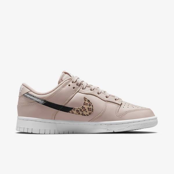 Nike Dunk Low SE Women's Sneakers Khaki Grey / Khaki Grey / Multicolor | NK528AFB