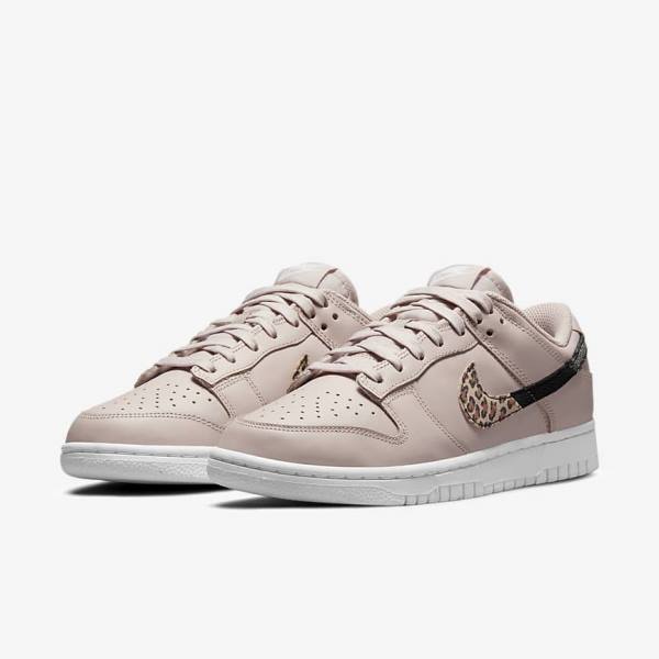 Nike Dunk Low SE Women's Sneakers Khaki Grey / Khaki Grey / Multicolor | NK528AFB