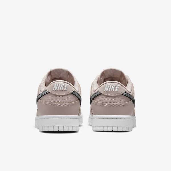 Nike Dunk Low SE Women's Sneakers Khaki Grey / Khaki Grey / Multicolor | NK528AFB