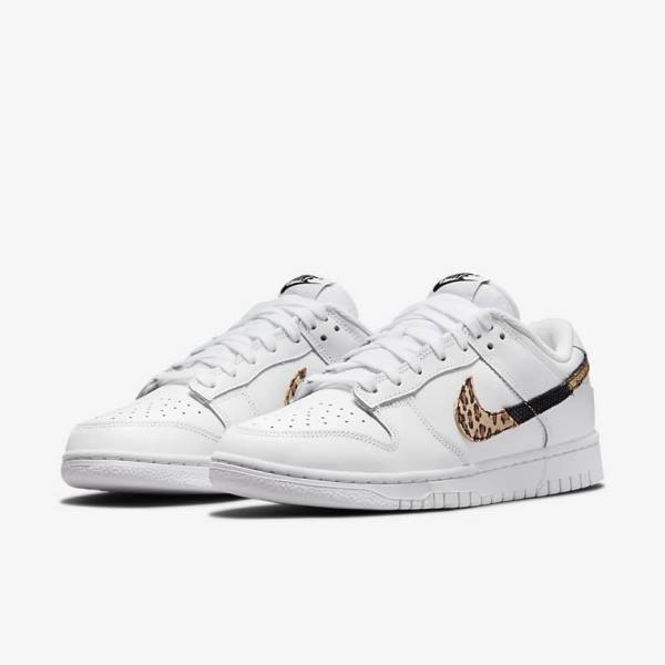 Nike Dunk Low SE Women's Sneakers White / Multicolor | NK512AQK