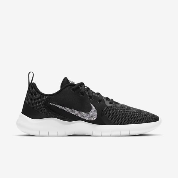 Nike Flex Experience Run 10 Road Women's Running Shoes Black / Dark Grey / White | NK519ASB