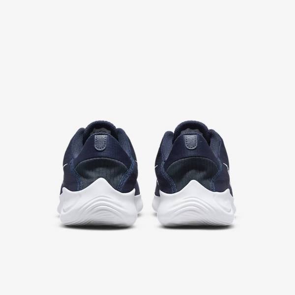 Nike Flex Experience Run 11 Next Nature Road Men's Running Shoes Navy / Dark Obsidian / White | NK469HIS