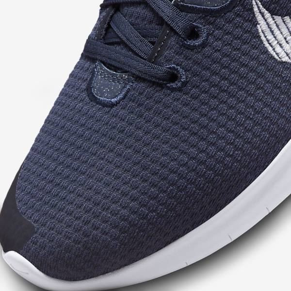 Nike Flex Experience Run 11 Next Nature Road Men's Running Shoes Navy / Dark Obsidian / White | NK469HIS