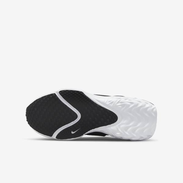 Nike Flow Older Road Kids' Running Shoes Black / White / Grey | NK309IZP