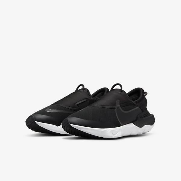 Nike Flow Older Road Kids' Running Shoes Black / White / Grey | NK309IZP