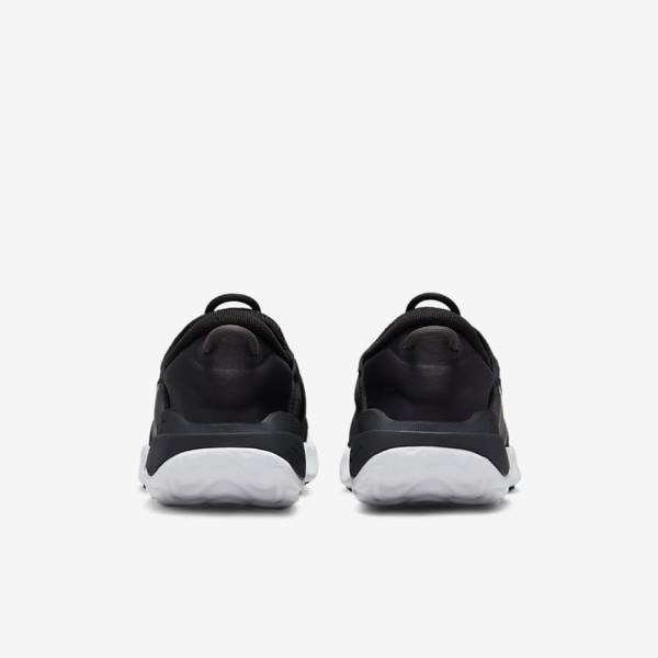 Nike Flow Older Road Kids' Running Shoes Black / White / Grey | NK309IZP