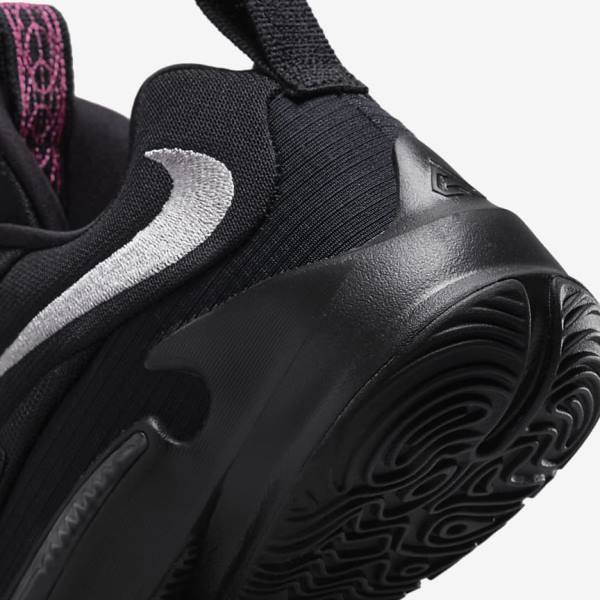 Nike Freak 3 Older Kids' Basketball Shoes Black / Grey / Pink / Metal Silver | NK349AFS