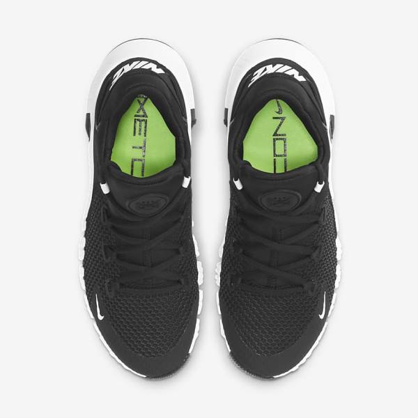 Nike Free Metcon 4 Women's Training Shoes Black / White | NK984MFR