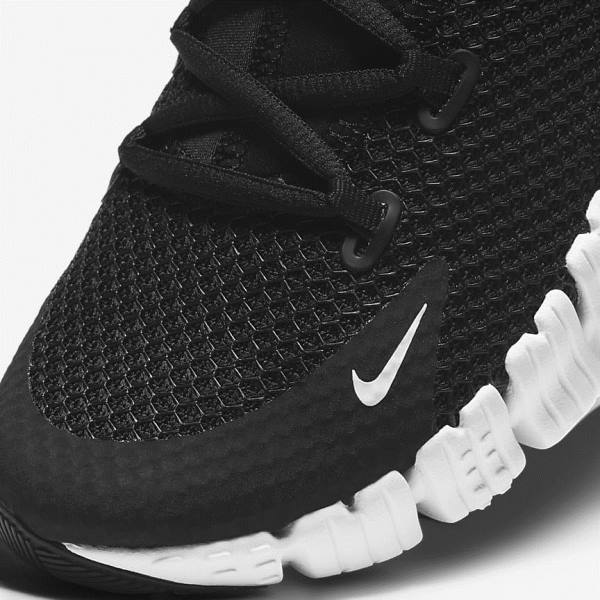 Nike Free Metcon 4 Women's Training Shoes Black / White | NK984MFR