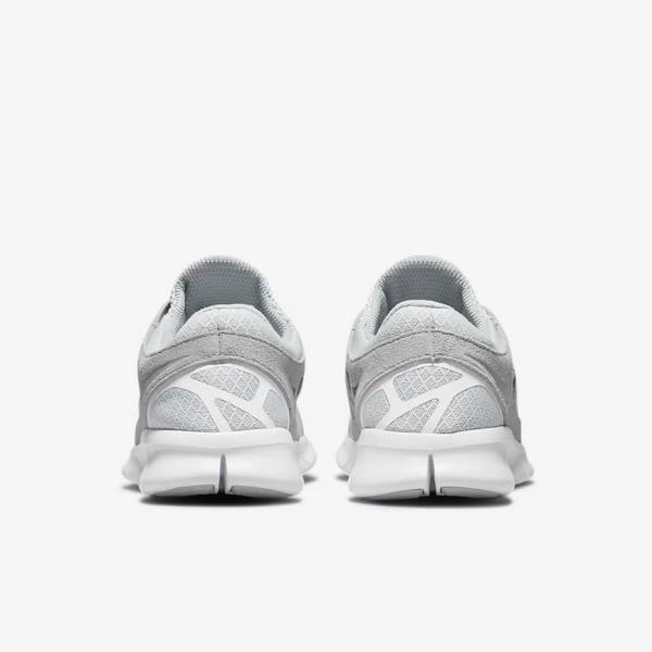 Nike Free Run 2 Men's Sneakers Grey / White / Platinum | NK148SEA