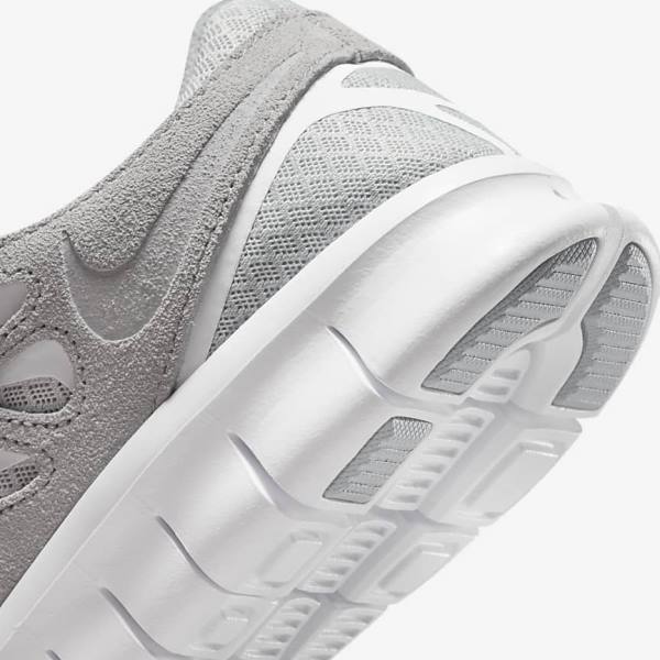 Nike Free Run 2 Men's Sneakers Grey / White / Platinum | NK148SEA