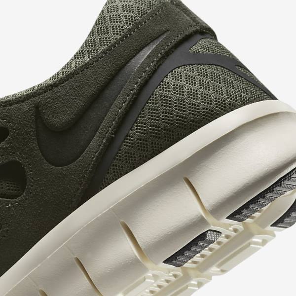 Nike Free Run 2 Men's Sneakers Olive / Black | NK471PFI