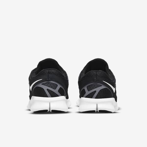 Nike Free Run 2 Women's Sneakers Black / Dark Grey / White | NK814BMA