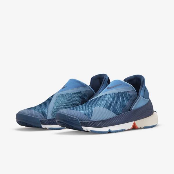 Nike Go FlyEase Women's Sneakers Blue / White | NK935EYD