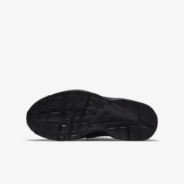 Nike Huarache Run Older Kids' Sneakers Black | NK684ORS