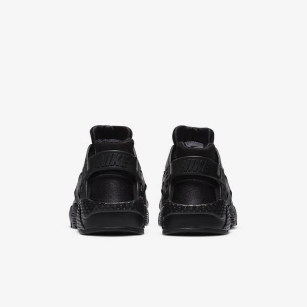 Nike Huarache Run Older Kids' Sneakers Black | NK684ORS