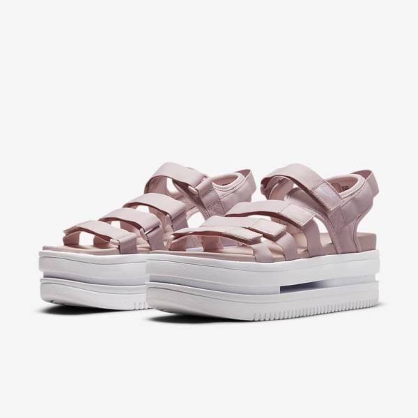 Nike Icon Classic Women's Sandals Rose / Pink / White | NK304NBS