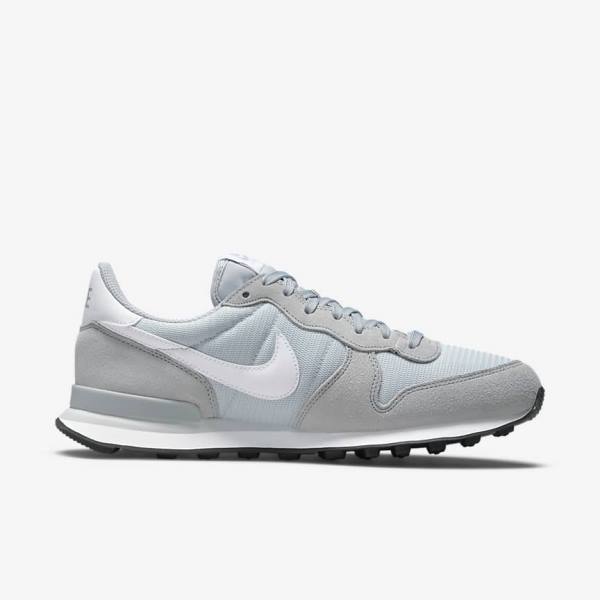 Nike Internationalist Women's Sneakers Grey / Platinum / Black / White | NK617RAY