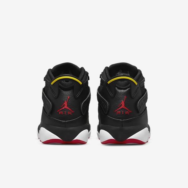 Nike Jordan 6 Rings Men's Sneakers Black / White / Yellow / Red | NK974BXC