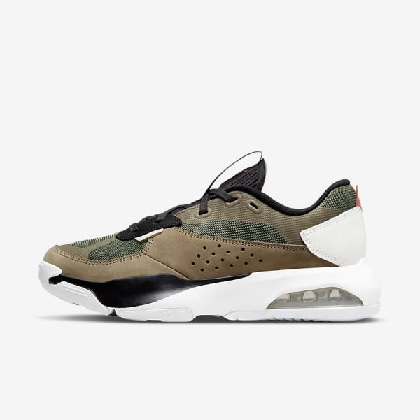 Nike Jordan Air 200E Women\'s Jordan Shoes Olive / White / Brown / Red | NK936KTS