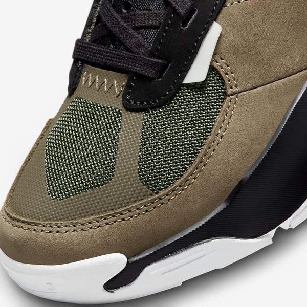 Nike Jordan Air 200E Women's Sneakers Olive / White / Brown / Red | NK504EVG