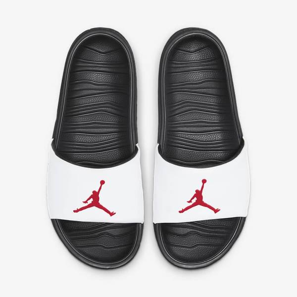 Nike Jordan Break Men's Slides Black / White / Red | NK056DHU