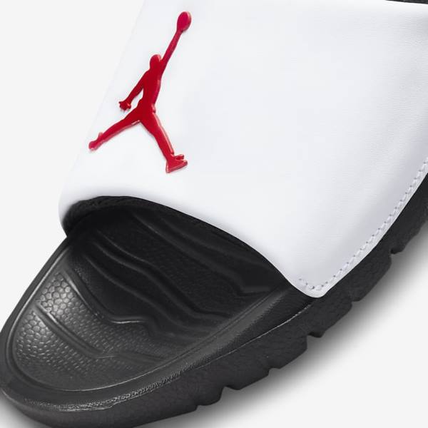 Nike Jordan Break Men's Slides Black / White / Red | NK056DHU