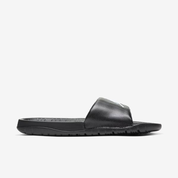 Nike Jordan Break Men's Slides Black / White | NK548KYF