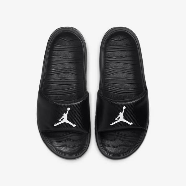 Nike Jordan Break Older Kids' Slides Black / White | NK423ANZ