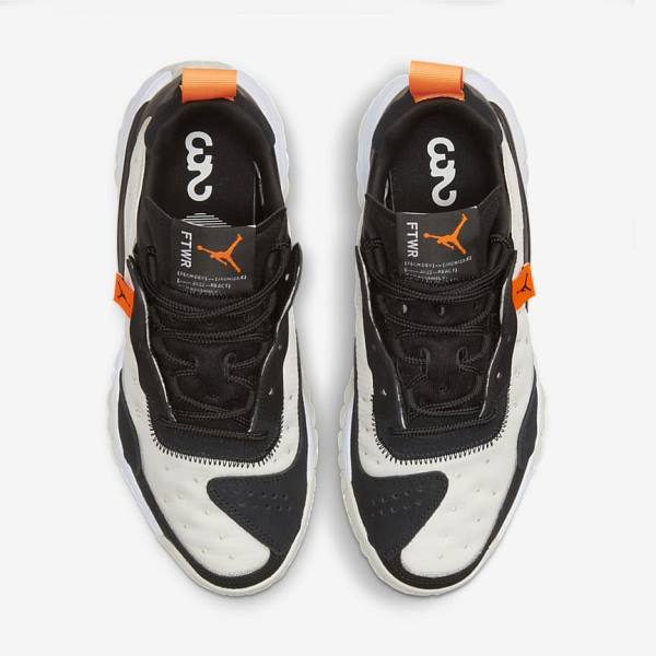 Nike Jordan Delta 2 Women's Sneakers Black / White / Orange | NK896SEX