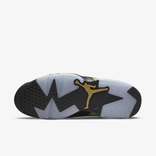 Nike Jordan Flight Club 91 Men's Sneakers Black / Metal Gold | NK145YSL