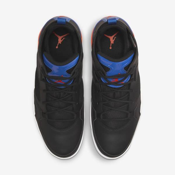 Nike Jordan Flight Club 91 Men's Sneakers Black / Royal / White / Orange | NK548BMR