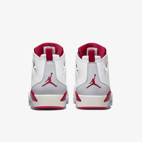 Nike Jordan Flight Club 91 Men's Sneakers White / Platinum | NK561ISP