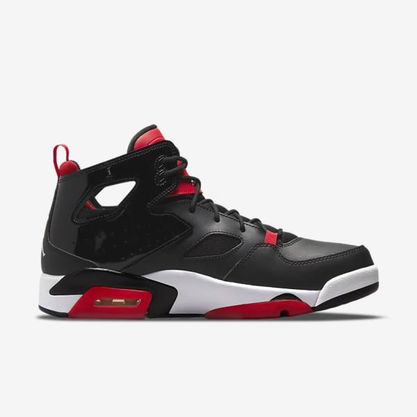 Nike Jordan Flight Club 91 Men's Sneakers Black / Red / White | NK796STZ