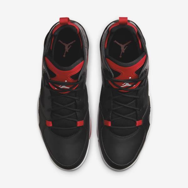 Nike Jordan Flight Club 91 Men's Sneakers Black / Red / White | NK796STZ