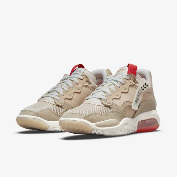 Nike Jordan MA2 Men's Sneakers Khaki / Red | NK629KPU